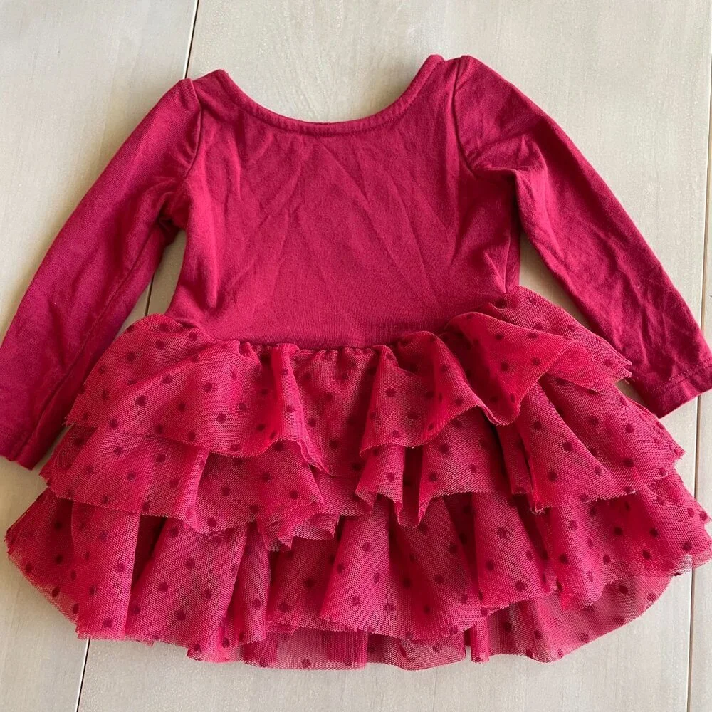 Play by‎ Little Sleepies Bamboo Baby Girl Christmas Tutu Dress w/ Bloomers